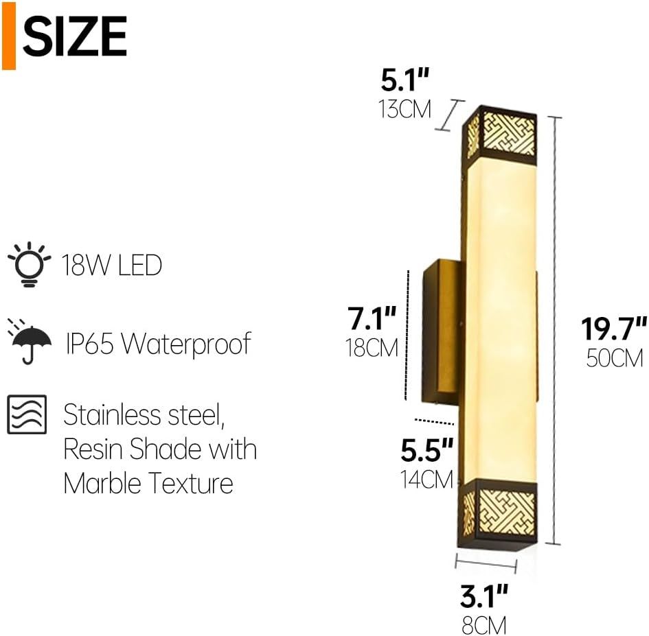 Modern Linear LED Outdoor Wall Sconce