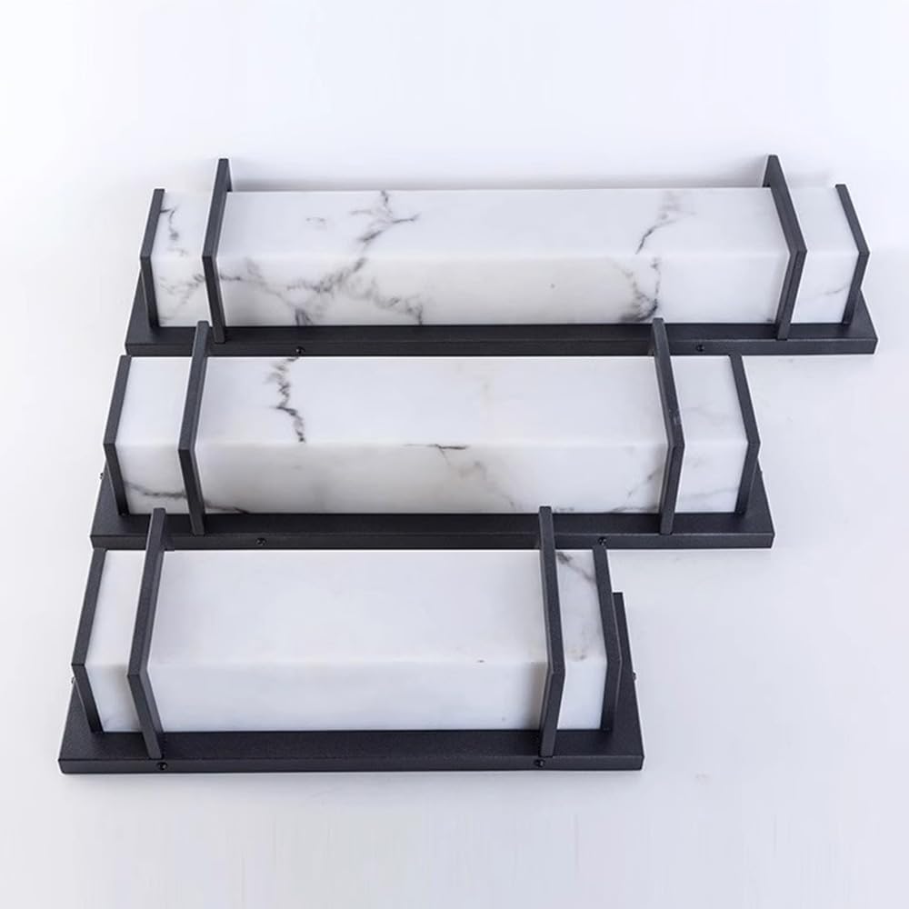 Marble Texture LED Outdoor Square Wall Sconce