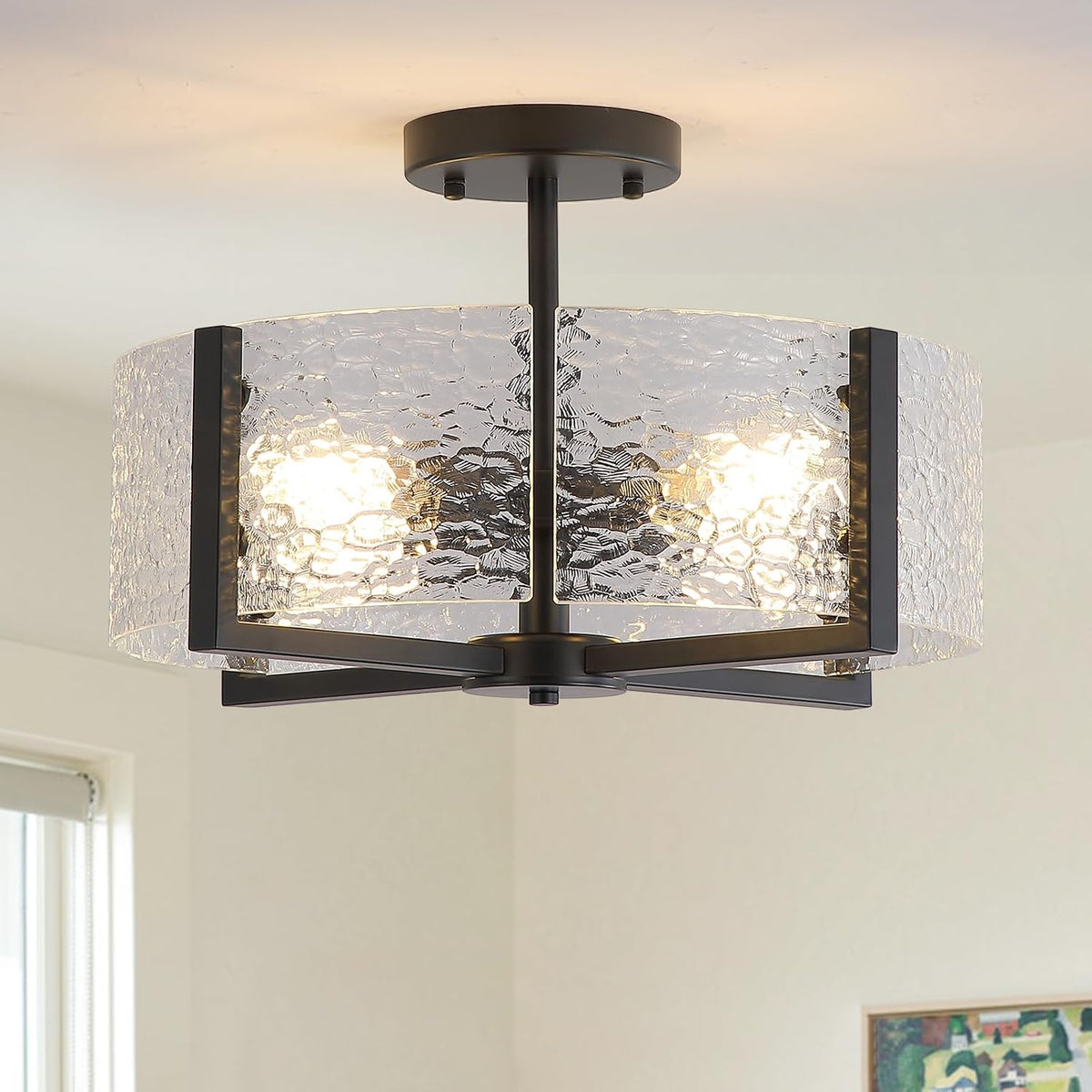 18" Farmhouse 4-Light Ceiling Light