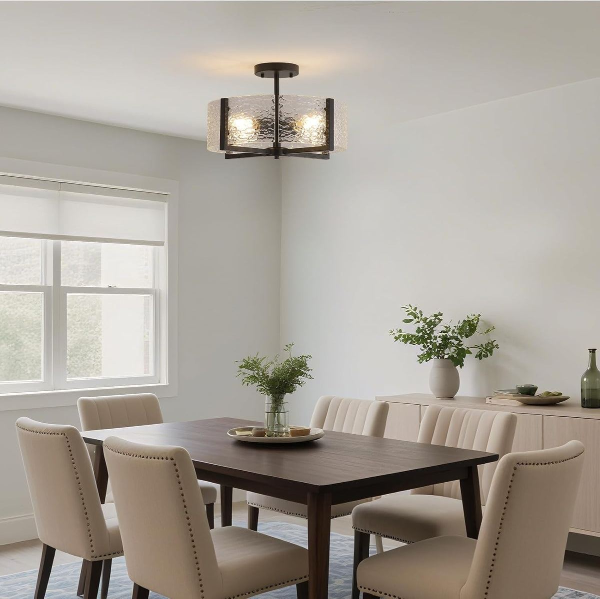 18" Farmhouse 4-Light Ceiling Light