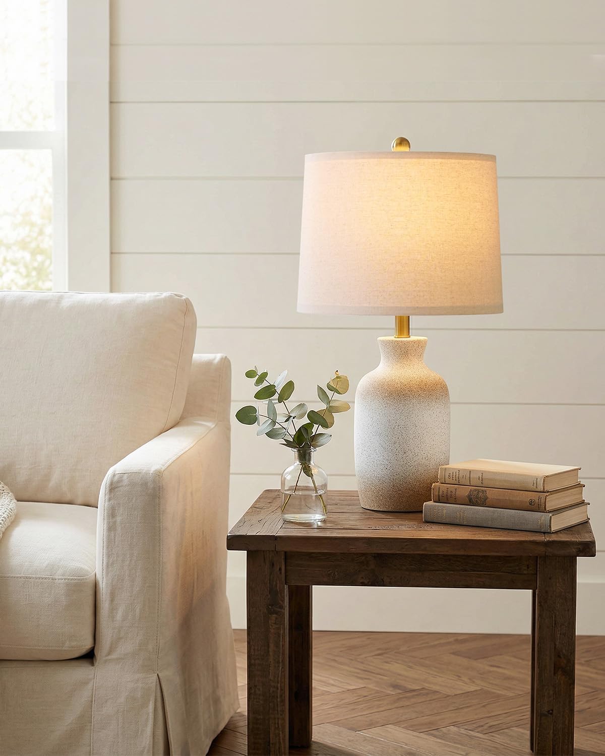 Farmhouse Ceramic Table Lamp 24''