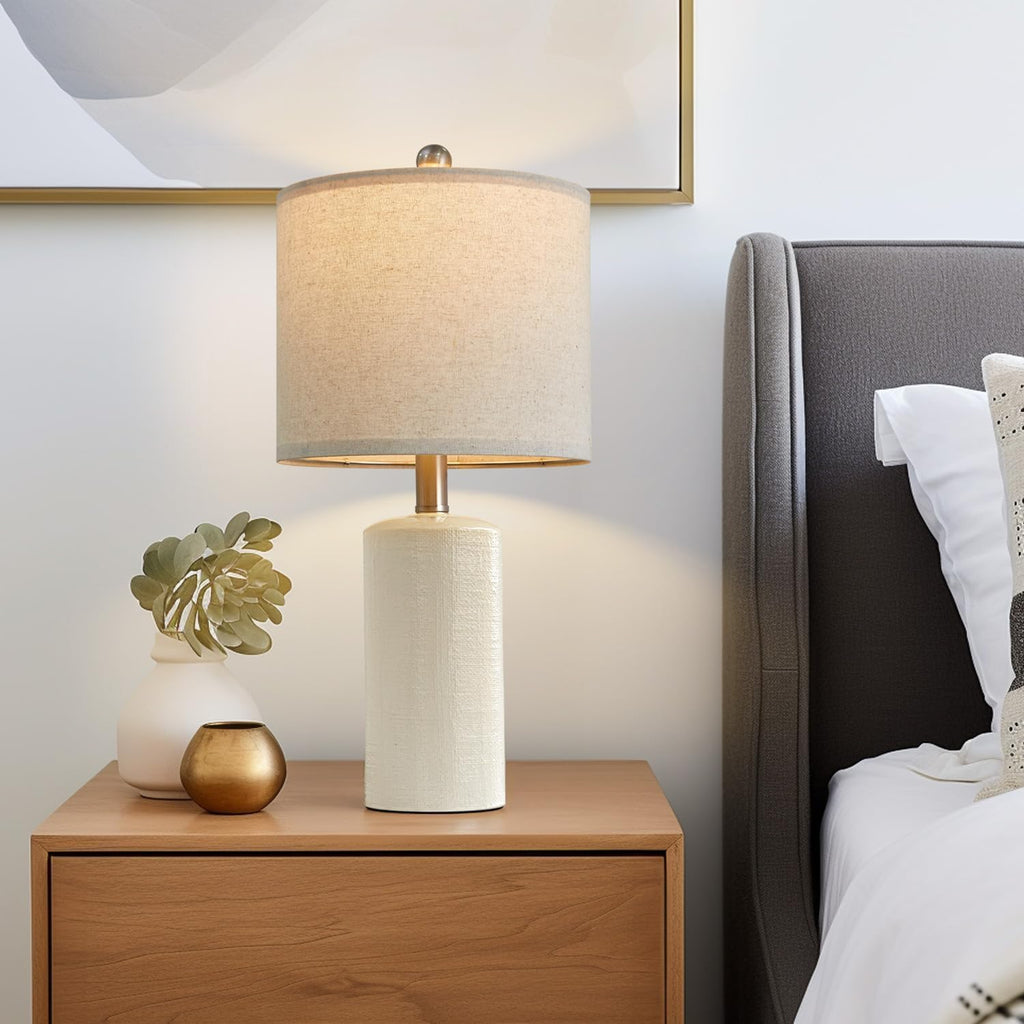 Small Ceramic Table Lamp for Bedroom